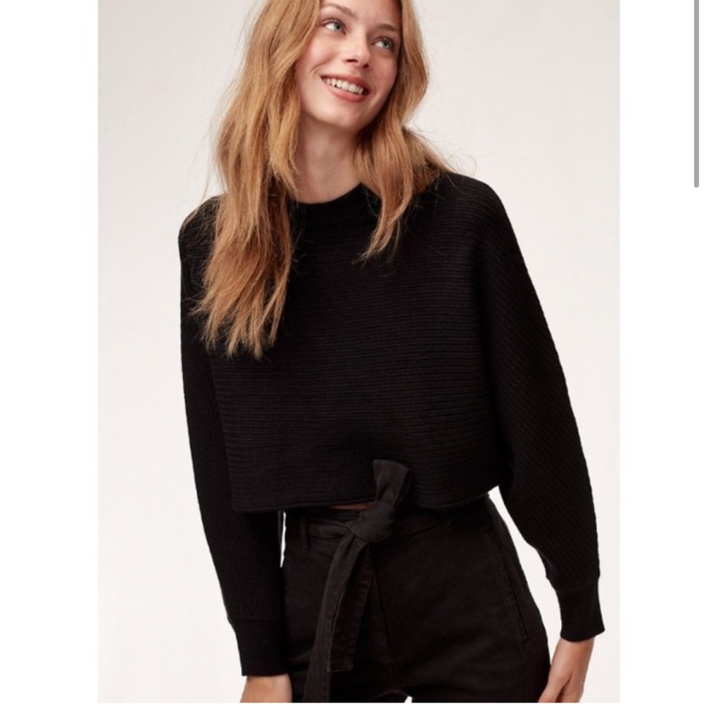 COPY - Wilfred Free Lolan Sweater cropped merino wool S - Picture 2 of 5